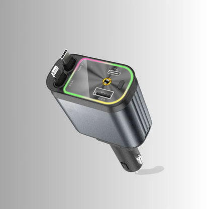 Projeksiyonlu 66W Hızlı Araç Şarj Cihazı